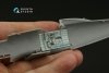 Quinta Studio QD48390 Macchi C.202 Folgore Late 3D-Printed & coloured Interior on decal paper (Hasegawa/Eduard) 1/48